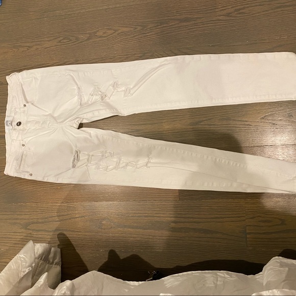 Sixth June white distressed jeans - Picture 3 of 6